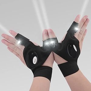 LED Flashlight Lighted Gloves 
